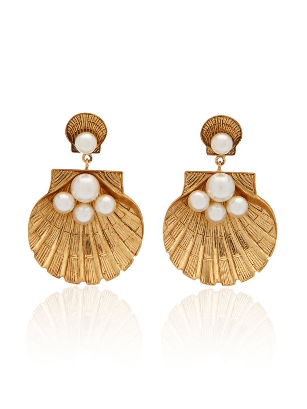 Jennifer Behr Gold Ariel Earrings